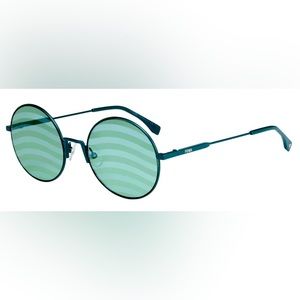 GREEN WAVES ROUND FENDI SUNGLASSES